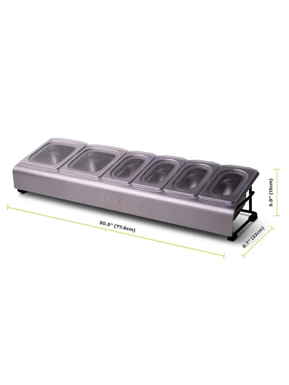 Ooni Pizza Topping Station (Stainless Steel)